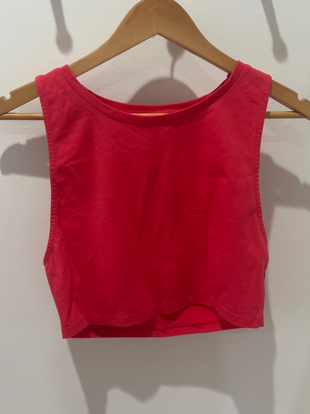 Zara pink crop tank